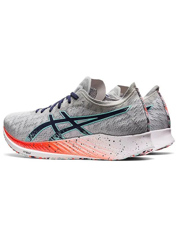 Кроссовки магическая скорость Asics — изображение 4 из 4, серый/синий