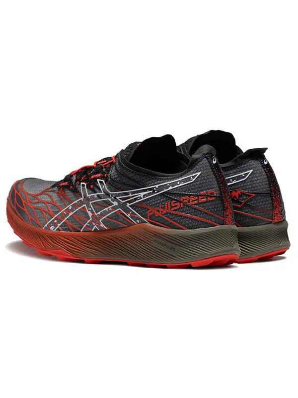 Кроссовки fuji speed Asics — изображение 4 из 4, черный/красный