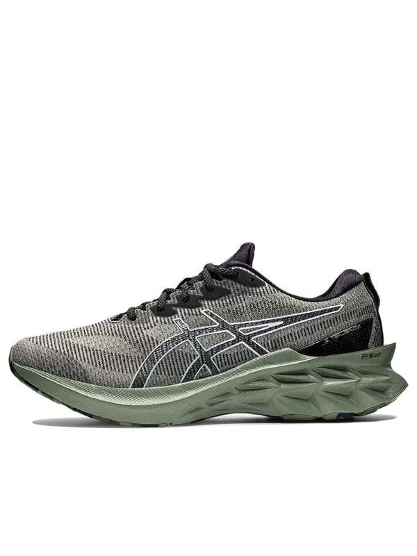 Кроссовки novablast 2 le Asics — изображение 1 из 4, оливковый зеленый