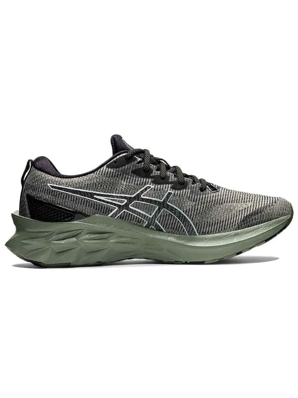 Кроссовки novablast 2 le Asics — изображение 2 из 4, оливковый зеленый
