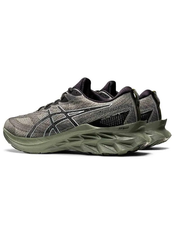 Кроссовки novablast 2 le Asics — изображение 4 из 4, оливковый зеленый