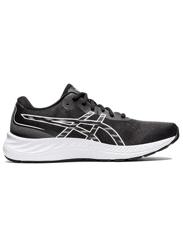 Кроссовки гель excite 9 4e экстра широкие Asics — изображение 2 из 4, черный/белый