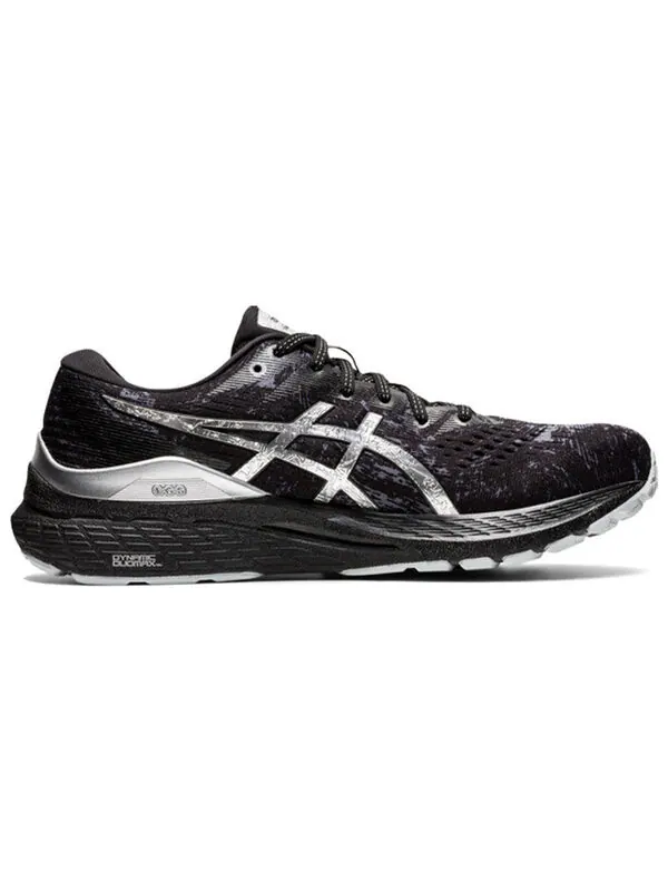 Кроссовки гелевые kayano 28 платина Asics — изображение 2 из 4, черный/серебристый