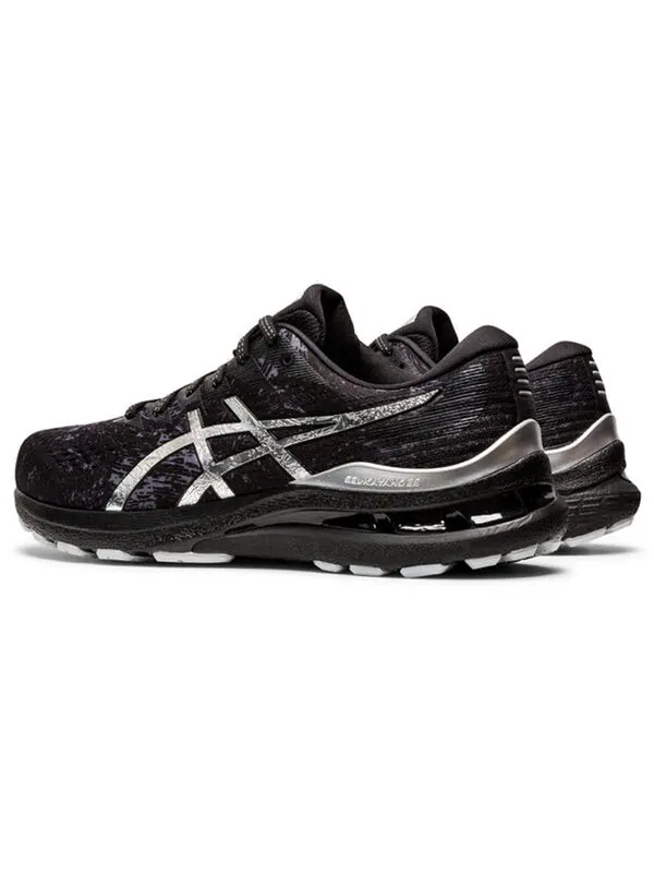 Кроссовки гелевые kayano 28 платина Asics — изображение 4 из 4, черный/серебристый