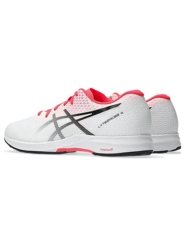 Кроссовки lyteracer 4 Asics — изображение 3 из 4, белый/розовый
