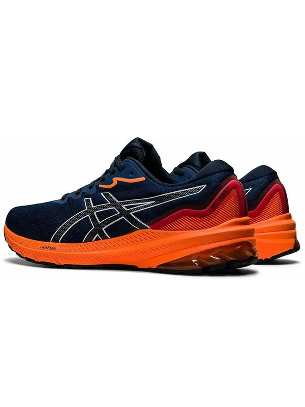 Кроссовки gt 1000 11 Asics — изображение 4 из 4, синий/оранжевый