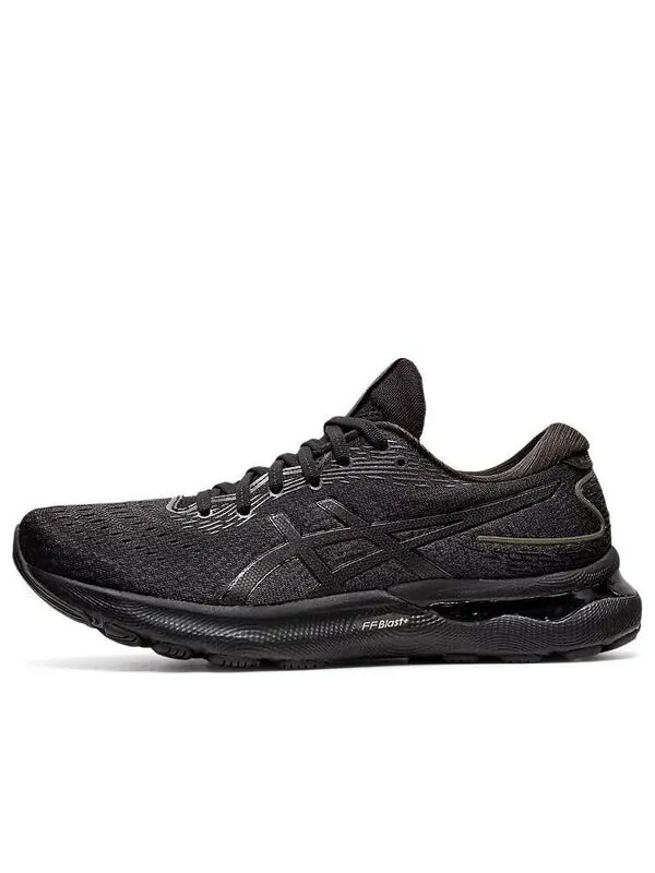 Кроссовки гель нимбус 24 Asics — изображение 1 из 4, черный