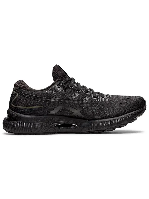 Кроссовки гель нимбус 24 Asics — изображение 2 из 4, черный