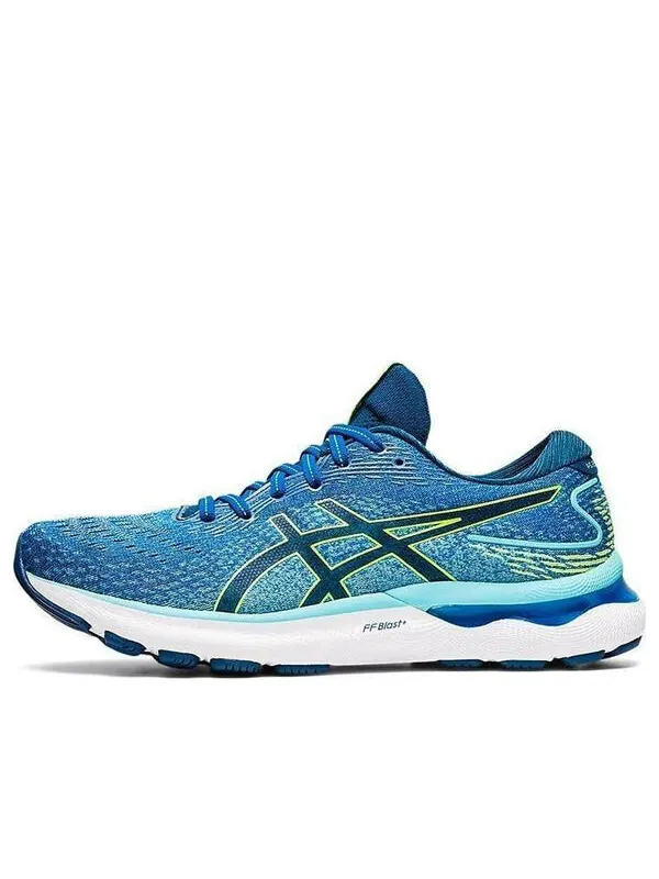 Кроссовки гель нимбус 24 Asics — изображение 1 из 4, синий