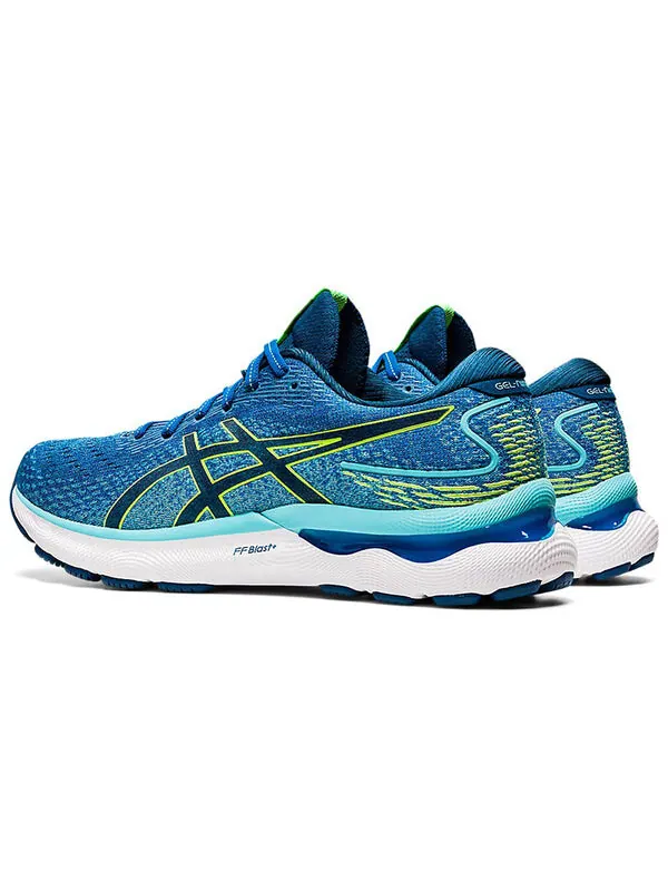 Кроссовки гель нимбус 24 Asics — изображение 4 из 4, синий