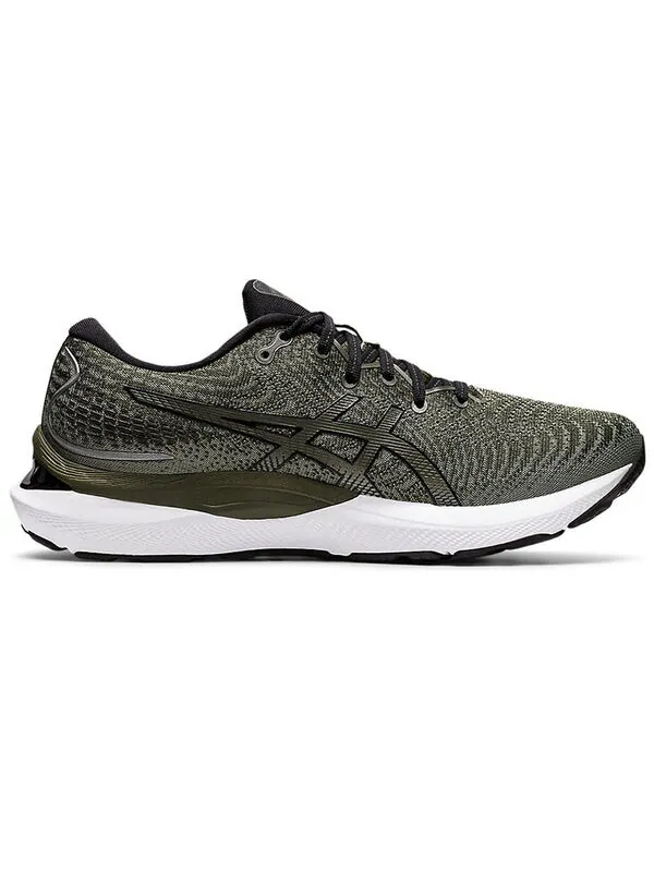 Кроссовки гель кумулус 24 Asics — изображение 2 из 4, оливковый/черный