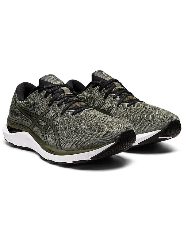 Кроссовки гель кумулус 24 Asics — изображение 3 из 4, оливковый/черный