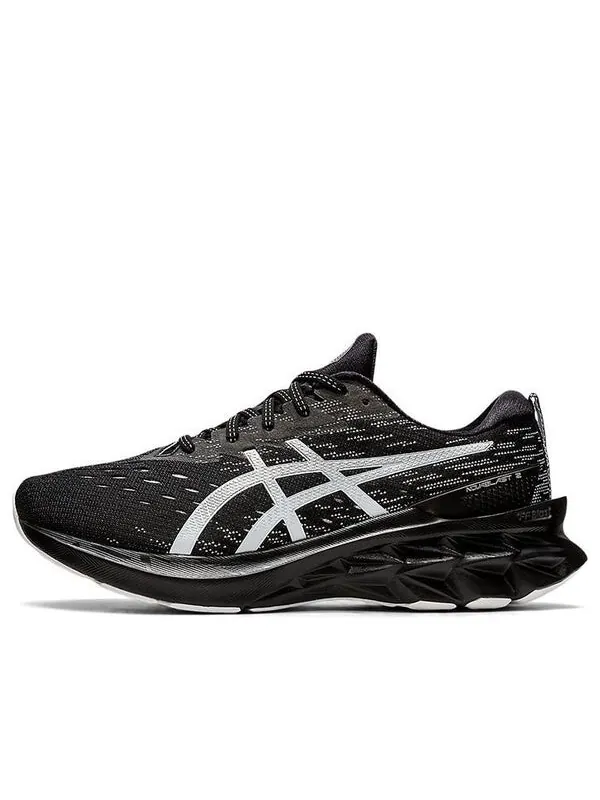 Кроссовки новабласт 2 Asics — изображение 1 из 4, черный/белый