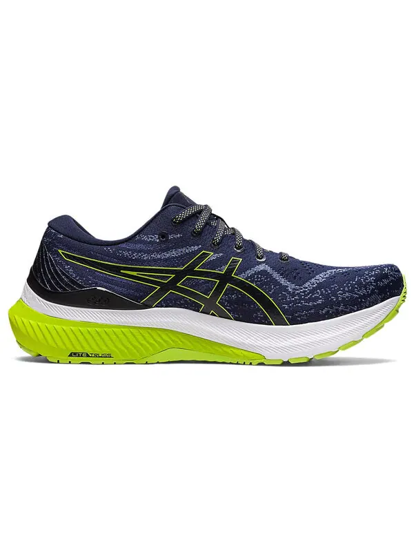 Кроссовки gel-kayano 29 'midnight lime zest' Asics — изображение 2 из 4, зеленый