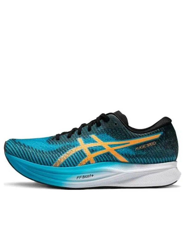 Кроссовки магическая скорость 2.0 Asics — изображение 1 из 4, синий/оранжевый/белый