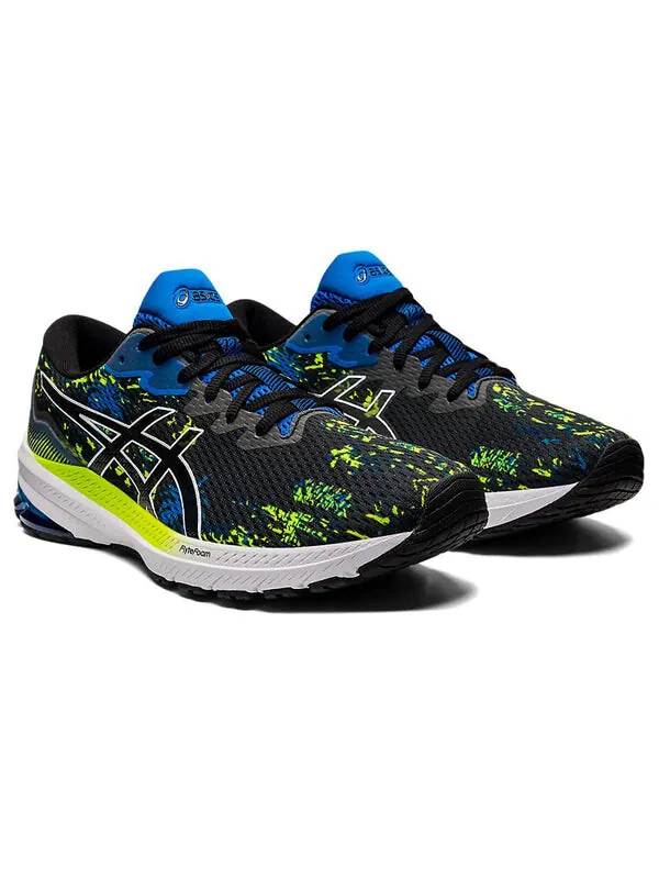 Кроссовки gt 1000 11 Asics — изображение 3 из 4, черный/зеленый