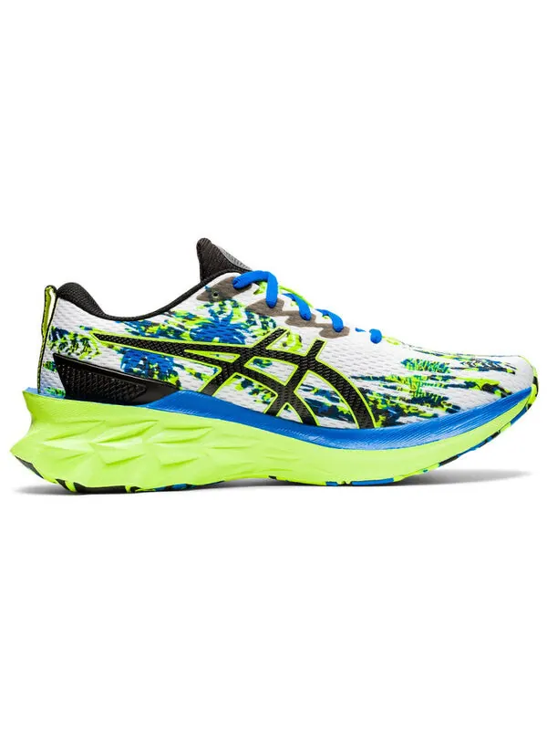 Кроссовки новабласт 2 Asics — изображение 2 из 4, белый/зеленый