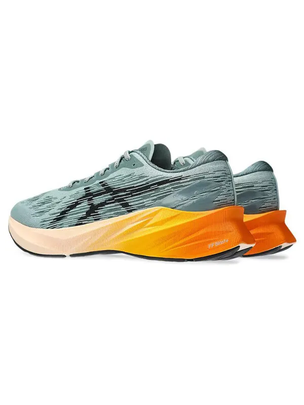 Кроссовки novablast 3 'ocean haze yellow' Asics — изображение 4 из 4, черный