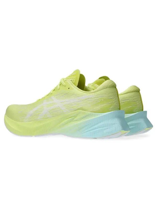 Кроссовки новабласт 3 Asics — изображение 4 из 4, желтый/белый