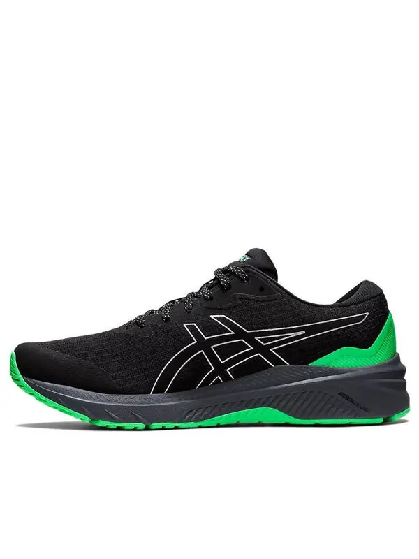 Кроссовки gt-1000 11 lite-show 'black new leaf' Asics — изображение 1 из 4, черный/зеленый