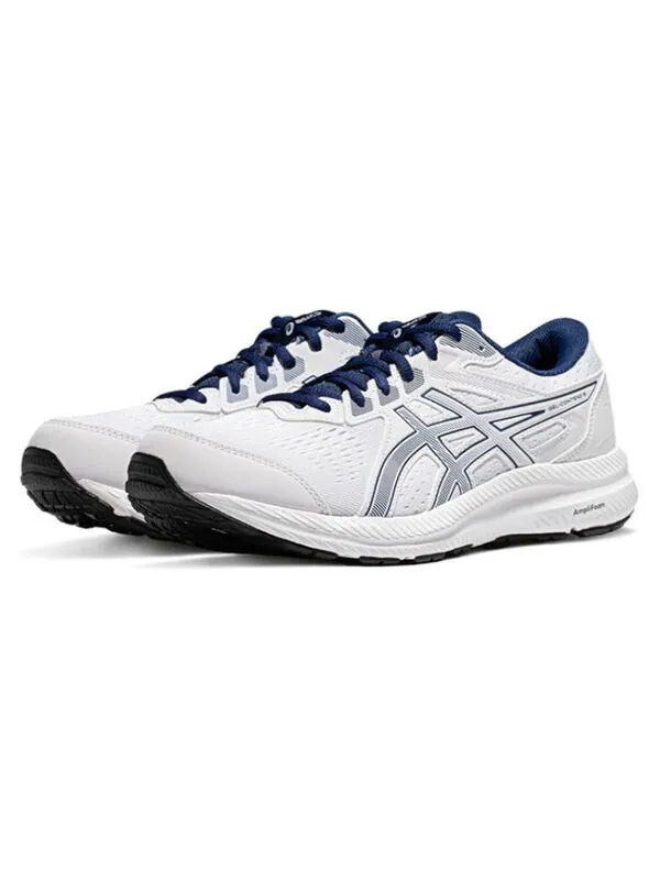 Кроссовки гель contend 8 Asics — изображение 3 из 4, белый/синий