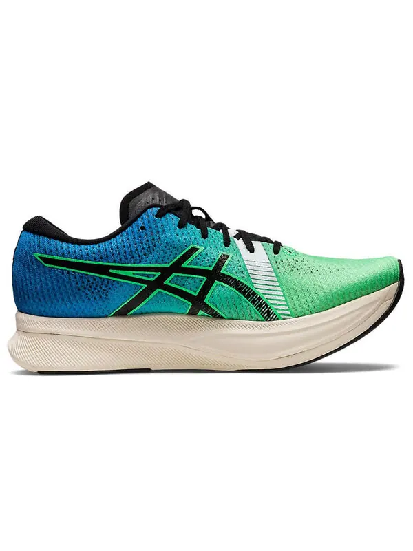 Кроссовки магия скорости 2 экиден Asics — изображение 2 из 4, зеленый/синий
