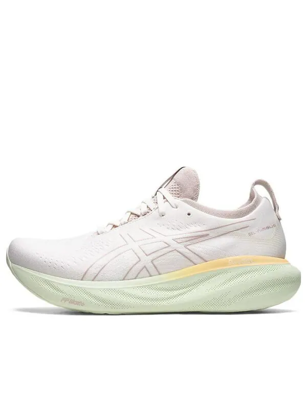 Кроссовки gel nimbus 25 'cream fawn' Asics — изображение 1 из 4, серый желтый зеленый