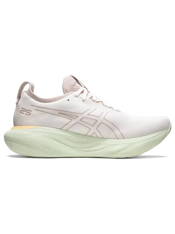 Кроссовки gel nimbus 25 'cream fawn' Asics — изображение 3 из 4, серый желтый зеленый