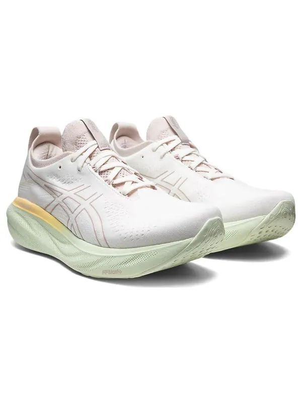 Кроссовки gel nimbus 25 'cream fawn' Asics — изображение 4 из 4, серый желтый зеленый