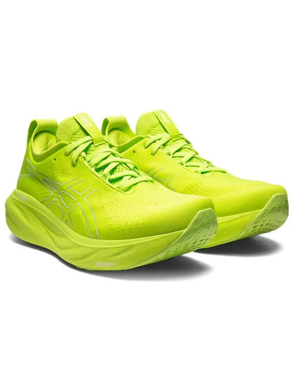 Кроссовки гель нимбус 25 Asics — изображение 3 из 4, зеленый