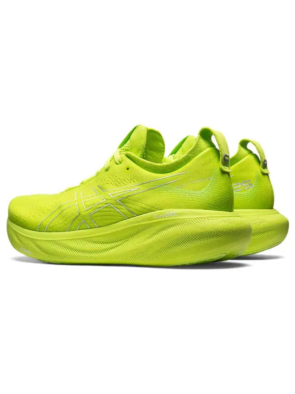 Кроссовки гель нимбус 25 Asics — изображение 4 из 4, зеленый