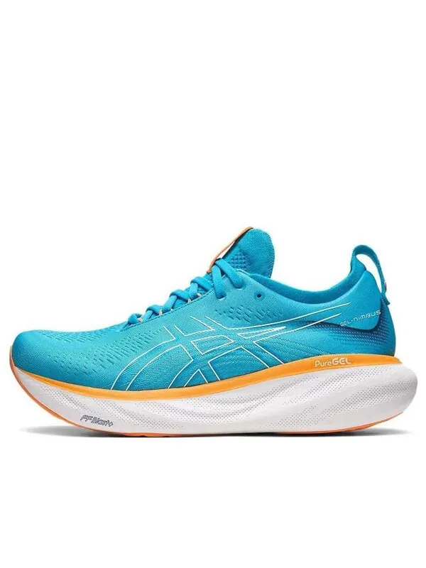 Кроссовки гель нимбус 25 Asics — изображение 1 из 4, желтый