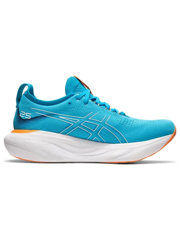 Кроссовки гель нимбус 25 Asics — изображение 2 из 4, желтый