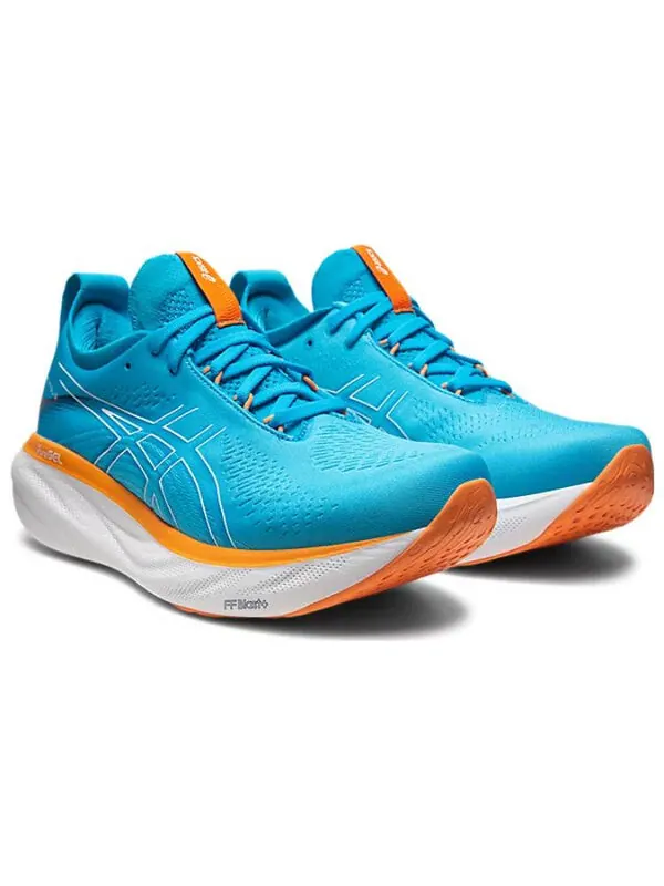 Кроссовки гель нимбус 25 Asics — изображение 3 из 4, желтый