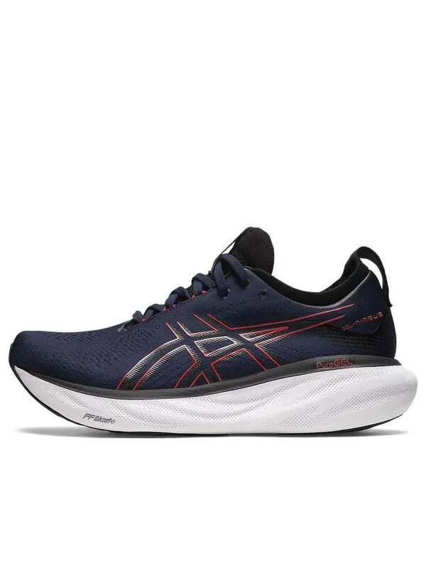 Кроссовки gel-nimbus 25 'midnight electric red' Asics — изображение 1 из 1, красный