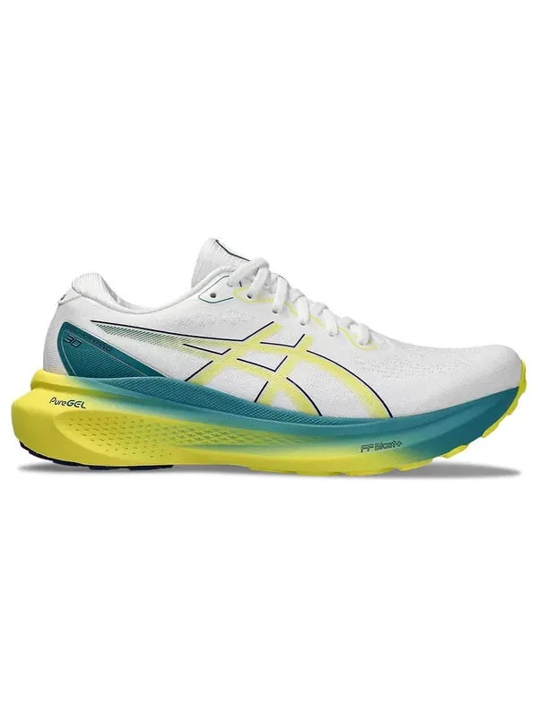 Кроссовки гель каяно 30 Asics — изображение 3 из 4, белый/яркий желтый