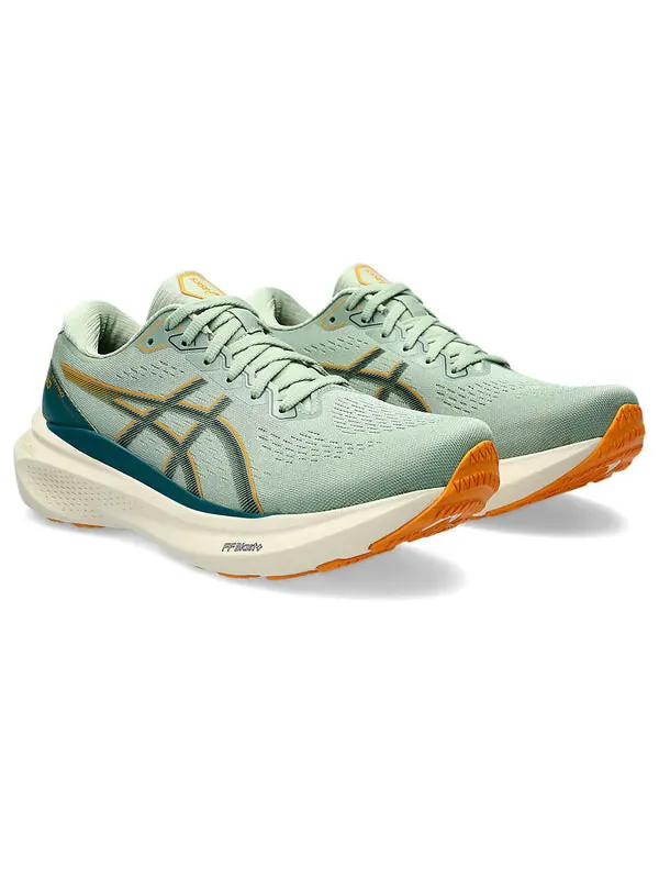 Кроссовки гелевые kayano 30 беговые кроссовки Asics — изображение 3 из 4, зеленый/белый/оранжевый