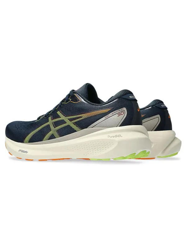 Кроссовки гель каяно 30 Asics — изображение 4 из 4, синий/неоновый