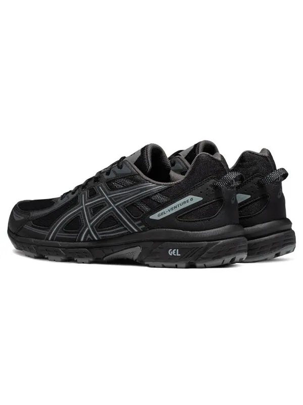 Кроссовки gel-venture 6 'black light mint' Asics — изображение 4 из 4, черный