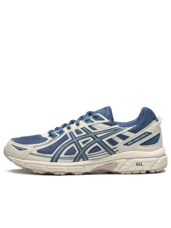 Кроссовки gel-venture 6 'blue white' Asics — изображение 1 из 4, синий/белый