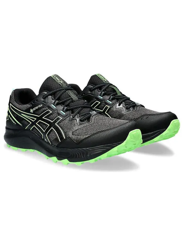 Кроссовки гель сонома 7 gtx Asics — изображение 3 из 4, черный/зеленый