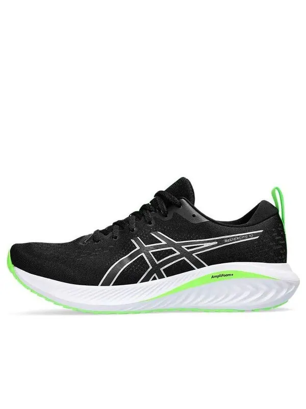 Кроссовки гель excite 10 Asics — изображение 1 из 1, черный/серебристый