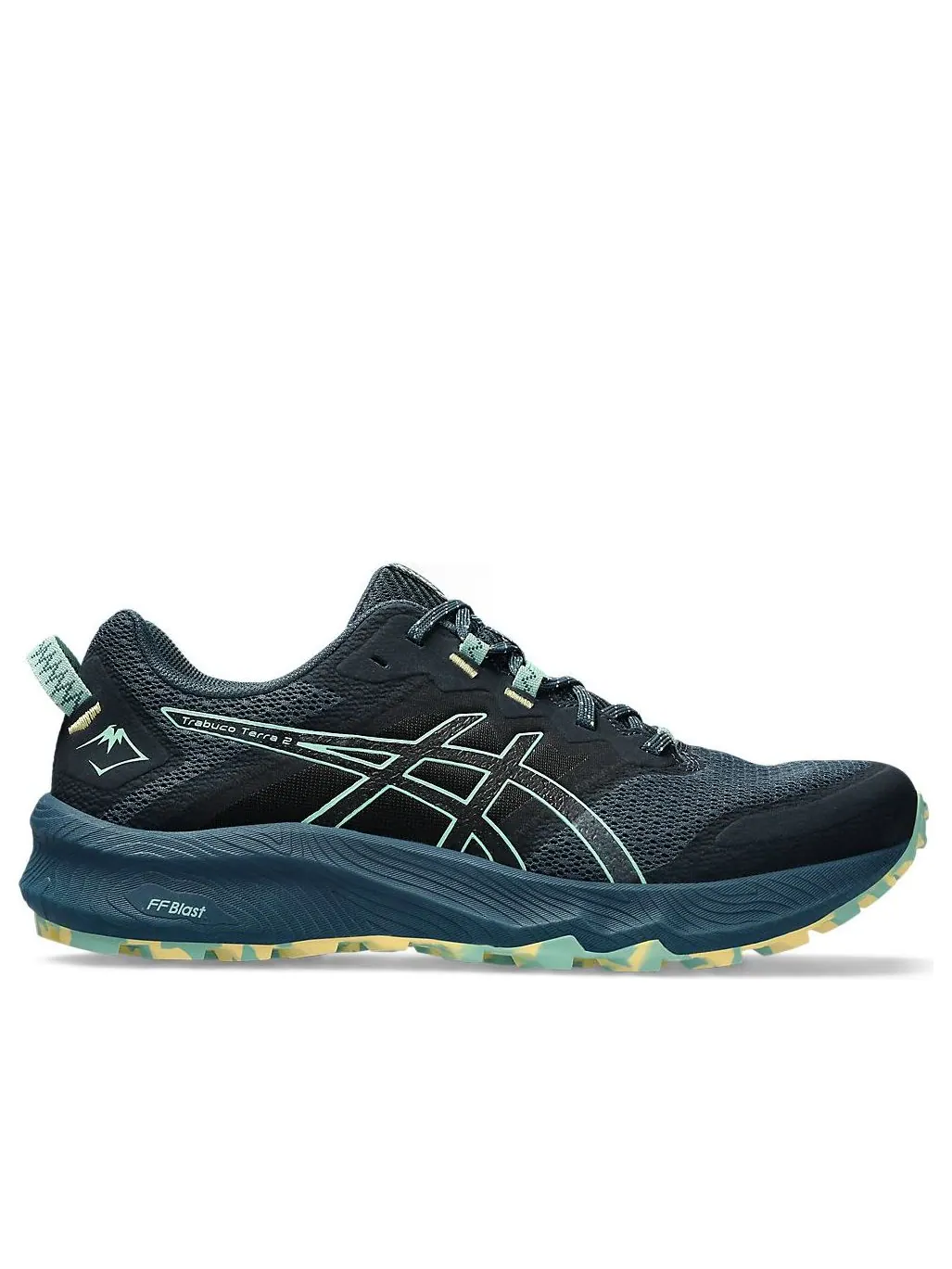 Asics Trabuco Terra 2 'Magnetic Blue Dark Mint' — изображение 2 из 7, синий/темный