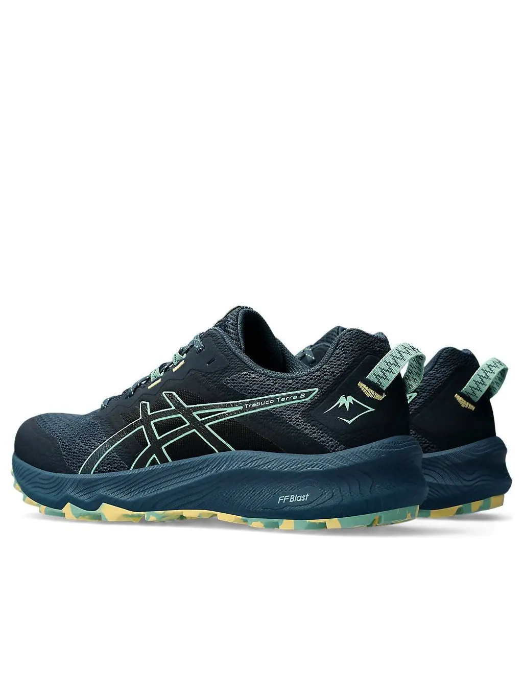 Asics Trabuco Terra 2 'Magnetic Blue Dark Mint' — изображение 4 из 7, синий/темный