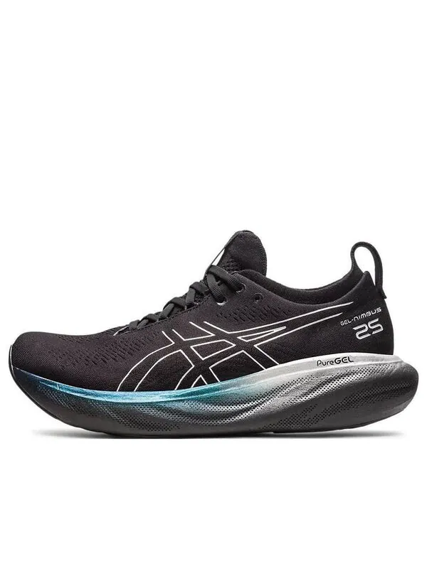 Кроссовки гель нимбус 25 платина Asics — изображение 1 из 4, черный