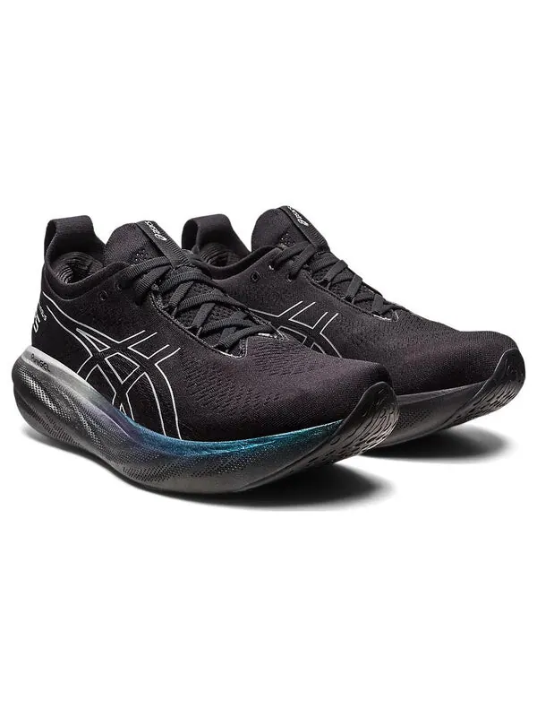 Кроссовки гель нимбус 25 платина Asics — изображение 3 из 4, черный