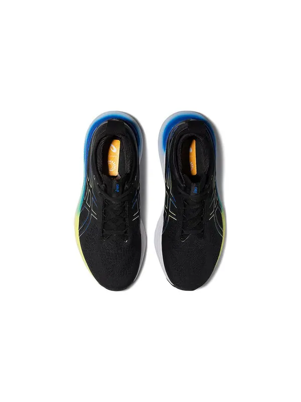 Кроссовки гель нимбус 25 4e Asics — изображение 3 из 4, черный/желтый