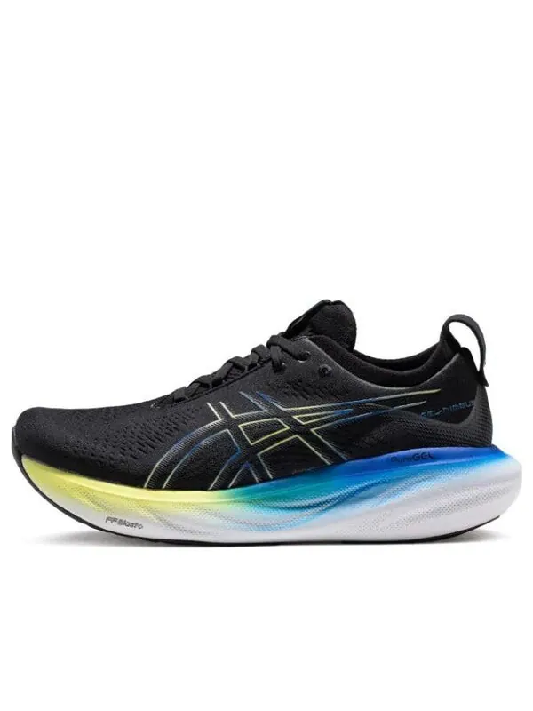 Кроссовки гель нимбус 25 4e Asics — изображение 1 из 4, черный/желтый
