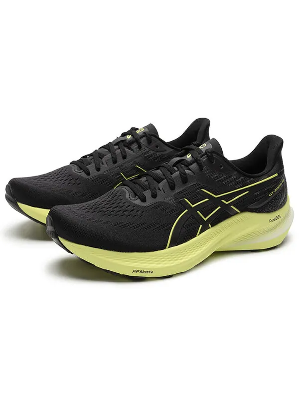 Кроссовки gt 2000 12 Asics — изображение 2 из 4, черный/желтый