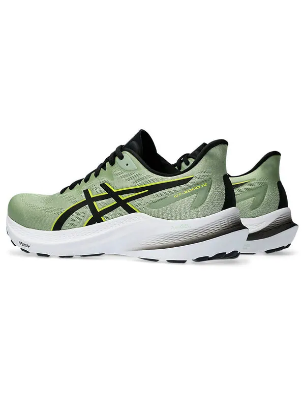 Кроссовки gt 2000 12 Asics — изображение 3 из 4, зеленый/черный/белый